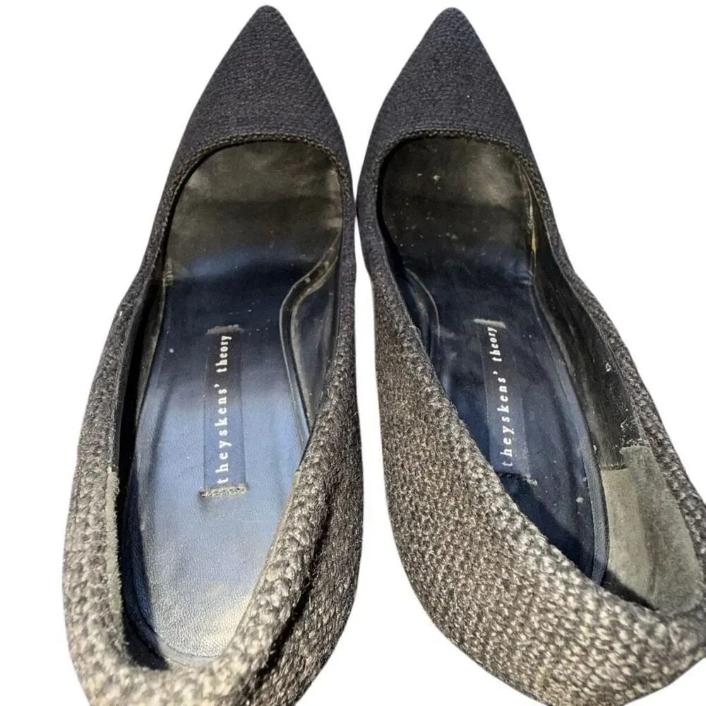 Theyskens Theory GUC Canapa Wedge Platform Pump Twee Dark Academia Frasurebane